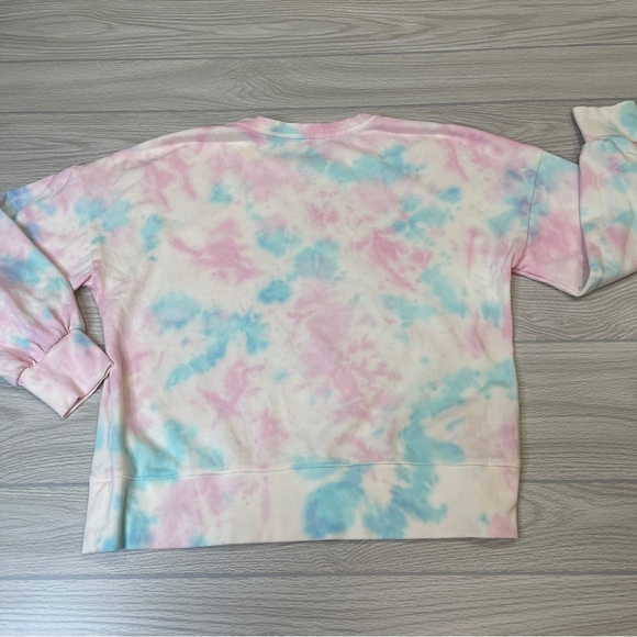 Disney Disneyland Tie Dye Pastel Long Sleeve Pull Over Sweater Women’s size XL - Picture 12 of 12